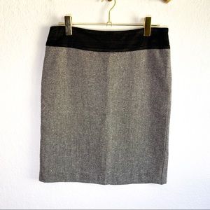 Arden B Black Gray Skirt
